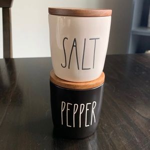 Rae Dunn Salt and Pepper cellars